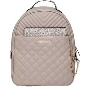 Aldo Auricelle Frappe and Gold Glitter Combo Backpack